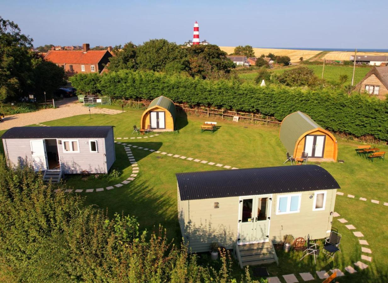 Lanterns Shepherds Huts & Glamping Happisburgh Eksteriør billede
